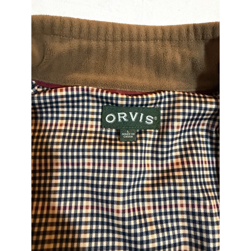 Orvis Men's Full-Zip Knit Jacket Size Large - Picture 4 of 5
